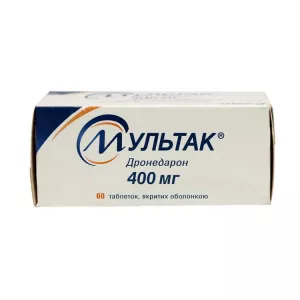 Мультак (Дронедарон) таб. 400мг №60