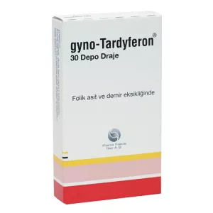 Гино-Тардиферон драже 80+0,35мг №30