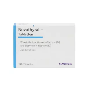 Новотирал (аналог Тиреотома) рынок ГЕРМАНИИ 100+20мкг №100
