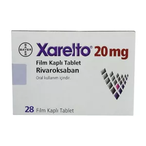 Ксарелто 20мг №28 таблетки
