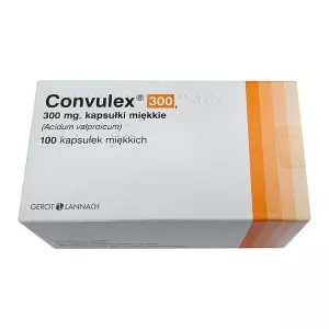 Конвулекс капсулы 300мг №100