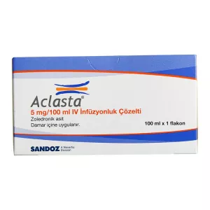 Акласта раствор для инфузий 5мг 100мл