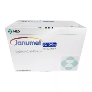 Янумет 1000 + 50 мг (Янумет 1000) табл. №56