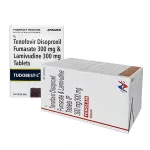 Фото Тенофовир + Ламивудин (Tudobest L / Tenolam) 300мг/300мг табл. №30